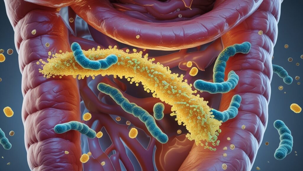 Impacto na microbiota intestinal e eixo intestino cérebro